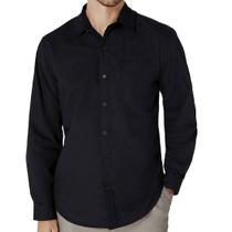 Camisa Básica Slim Manga Longa Masculina Hering - K4AN