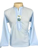 Camisa Bata Indiana Masculina Bordada Manga Longa Tam: M