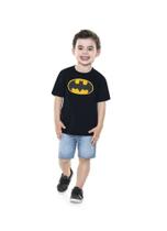 Camisa Batman infantil preta, tamanho P