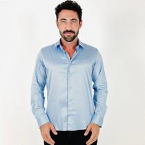Camisa Baumgarten Elegance Slim Manga Longa Masculina