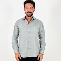 Camisa Baumgarten Xadrez Comfort Manga Longa Masculina