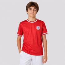 Camisa Bayern de Munique Lark Juvenil Vermelha Camisa Bayern de Munique Lark Juvenil Vermelha