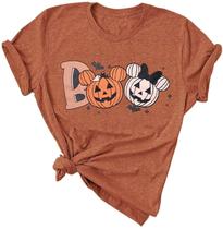Camisa Bealatt Halloween Boo Bat Pumpkin Orange S