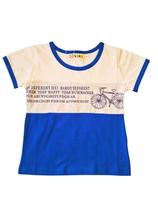 Camisa bebê menino bicicleta da kiki boy