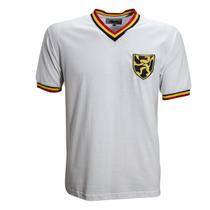 Camisa Bélgica 1970 Liga Retrô Branca P