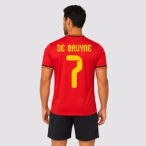Camisa Bélgica Technique 7 De Bruyne Camisa Bélgica Technique 7 De Bruyne