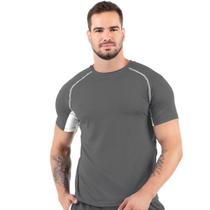 Camisa Bicolor Básica Masculina Dry Fit Anti Suor Novidade