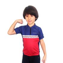 Camisa Bike Infantil MTB Team - Azul