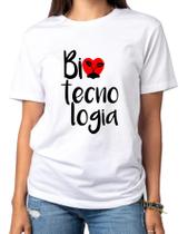 Camisa Biotecnologia 1 - profissões - faculdade Camisa Biotecnologia 1 - profissões - faculdade