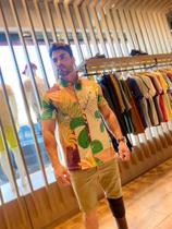 Camisa BLC estampada