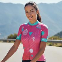 Camisa Blusa Bike Ciclismo Feminina Forms Manga Curta 3xU Camisa Blusa Bike Ciclismo Feminina Forms Manga Curta 3xU