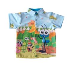 Camisa Bob Zoom Infantil Festa Temático