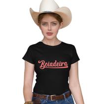 Camisa Boiadera Camiseta Rodeio Country Blusa Feminina Agronomia Bruta