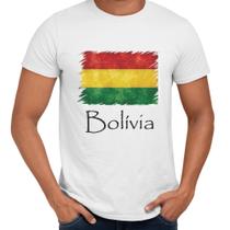 Camisa Bolívia Bandeira País América do Sul