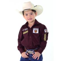 Camisa Bordada Country Infantil Radade Brands - Escolha a cor
