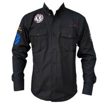 Camisa Bordada Country Masculina Competição Vaqueiro Rodeio