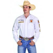 Camisa Bordada Country Radade Masculina Brands 100% Algodão
