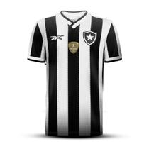 Camisa Botafogo 2024/2025 Home Masculina Patch Libertadores