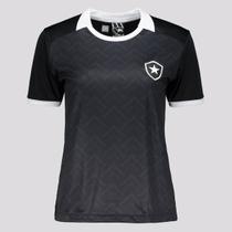 Camisa Botafogo Chalkboard Feminina Preta - Braziline Camisa Botafogo Chalkboard Feminina Preta - Braziline