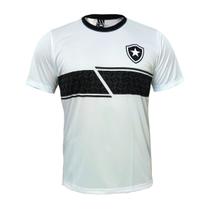 Camisa Botafogo Didactic Branco e Preto Braziline - Masculino