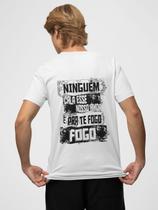 Camisa Botafogo Grito da Torcida Algodão 100% Estampa Resistente em DTF