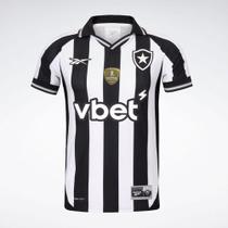 Camisa Botafogo Listrada Torcedor 2025 Patch Libertadores Camisa Botafogo Listrada Torcedor 2025 Patch Libertadores
