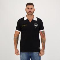 Camisa Botafogo Retrô Nilton Santos Preta - Retromania