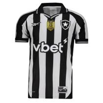 Camisa Botafogo Temporada 2025/2026 + Patch Brasileirão Camisa Botafogo Temporada 2025/2026 + Patch Brasileirão