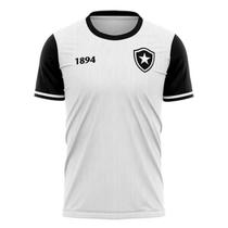 Camisa Botafogo Troféu Tradicional Adulto Branco Original Braziline
