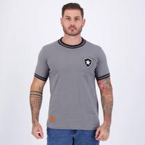 Camisa Botafogo Vintage Cinza e Preta