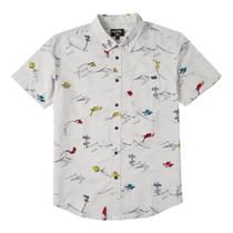 Camisa botão infantil