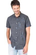 Camisa botão masculino