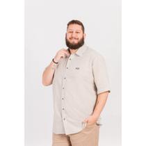 Camisa Botões Plus Size Masculina Gansgter Modelo Premium Exclusivo