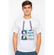 Camisa Branca cordão de identificação para Autista escreva suas informações