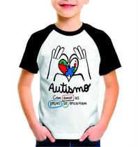 Camisa Branca Infantil Estampada Manga Curta