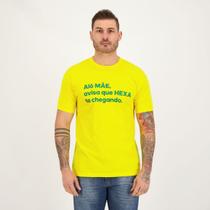 Camisa Brasil Alô Mãe Amarela
