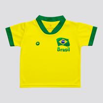 Camisa Brasil Baby N10 Flag Camisa Brasil Baby N10 Flag