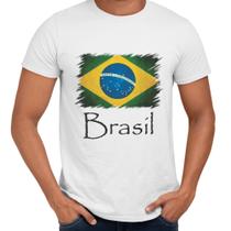 Camisa Brasil Bandeira Verde Amarelo País