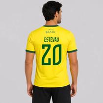 Camisa Brasil Canarinho 20 Estêvão Camisa Brasil Canarinho 20 Estêvão