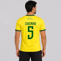 Camisa Brasil Canarinho 5 Casemiro Camisa Brasil Canarinho 5 Casemiro