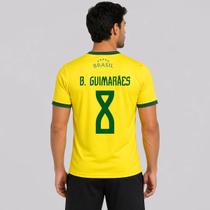Camisa Brasil Canarinho 8 B. Guimarães Camisa Brasil Canarinho 8 B. Guimarães