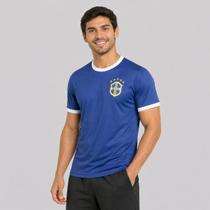 Camisa Brasil Canarinho Azul