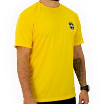 Camisa Brasil Dry Fit Blusa Torcedor Brasileiro Camiseta Uniforme Básica