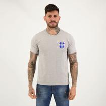 Camisa Brasil Escudo Cinza Camisa Brasil Escudo Cinza