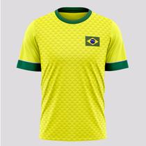 Camisa Brasil Jatoba Infantil Amarela - Braziline