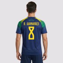 Camisa Brasil Raglan Azul Marinho 8 B. Guimarães