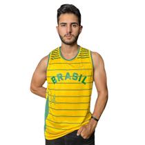 Camisa Brasil Regata Oscar 14 Pan 87- Masculino