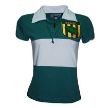 Camisa Brasil Rugby Liga Retrô Feminina Verde P Camisa Brasil Rugby Liga Retrô Feminina Verde P