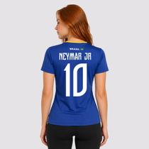 Camisa Brasil Samba Feminina 10 Neymar Jr Camisa Brasil Samba Feminina 10 Neymar Jr