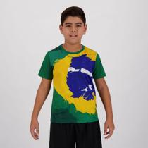 Camisa Brasil Solimões Infantil Verde - Braziline